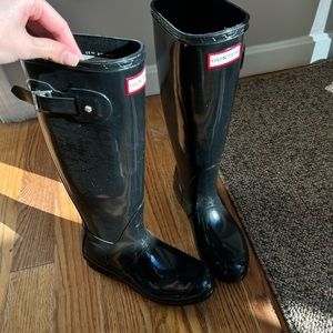 Hunter rain boots